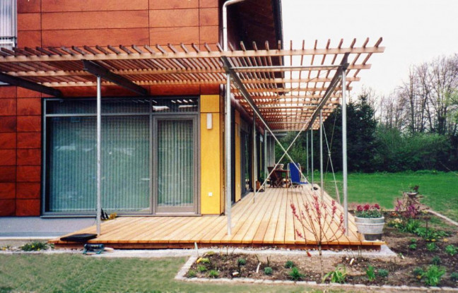 Neubau eines Wohnhauses für zwei Personen als Niedrigenergiehaus