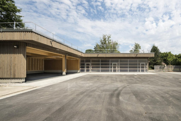 Friedhof Perlacher Forst - Generalsanierung Betriebshof mit Neubau Fahrzeugunterstellflächen